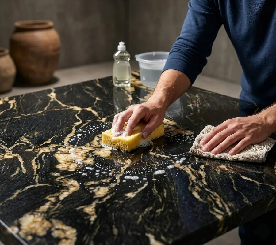 Granite countertop care and maintenance
